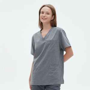 Uniformes Médicos de Spandex de Alta Calidad para Mujer, con Logotipo Personalizado, Uniformes de Hospital, Conjuntos de Uniformes Médicos Elegantes - Venta al por Mayor - Product Image 4