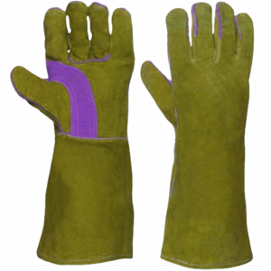 Gants en cuir de vachette renforcé haute Performance Construction robuste Résistant aux étincelles Chaleur Soudage Barbecue Sécurité - Product Image 5