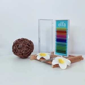 ขนตาสำหรับต่อขนตาสีดำพร้อมอุปกรณ์สำหรับดัดโค้ง CC & DD - Product Image 2