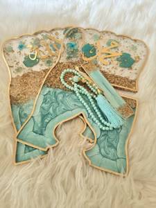 Nhựa Epoxy Thánh Kinh Qur'an Đứng 12 Inch Có Thể Gập Lại Thánh Cuốn Sách Phần Còn Lại Cho Đọc Tùy Chỉnh Tên Màu Rehal Tôn Giáo Ramadan Món Quà Tự Làm - Product Image 4