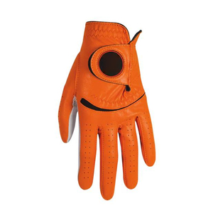 Gants de golf avec logo personnalisé en couleur unie Gants de golf en cuir doux et confortables Logo personnalisé Vente en gros - Product Image 2