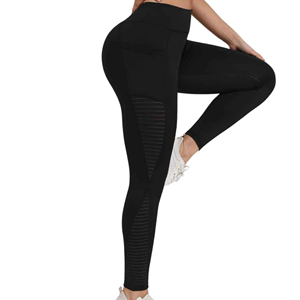 Leggings de sport sans couture pour femmes à la mode ajustement personnalisé pour l'entraînement de gymnastique et Streetwear motif solide vêtements de sport d'été - Product Image 2