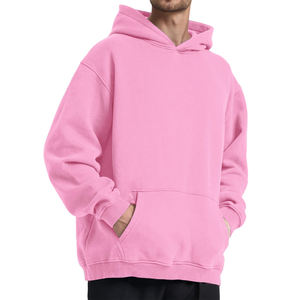 เสื้อฮู้ดผ้าฟลีซแบบสวมหัวไหล่โอเวอร์ไซส์420gsm ซักได้ - Product Image 3