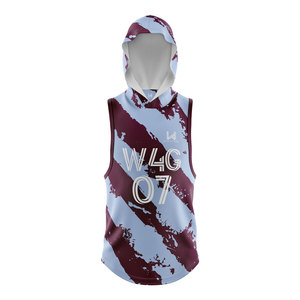 Uniformes de Flag Football 7 contra 7 con Bandera Estadounidense de Marca Privada, Ajuste Profesional, Proveedor OEM/ODM, 100% Poliéster, Talla Grande, Transpirable, Parte Delantera - Product Image 5