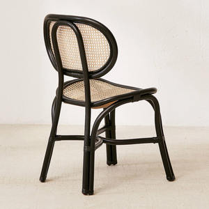 <b>Black</b> Dining <b>Chairs</b> Modern Styles Luxury Rattan <b>Chair</b> for Home Decor From Vietnam Manufacturer - Product Image 2