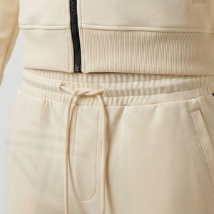 Conjunto Deportivo Informal de 2 Piezas para Hombre, Sudadera con Capucha y Pantalones, Cierre Completo, Cálido, Transpirable, 100% Algodón, Ropa Deportiva de Invierno - Product Image 2