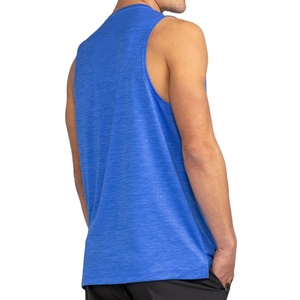 Camiseta sin mangas de yoga de alta calidad al por mayor de fábrica, chaleco de entrenamiento para gimnasio de calle a bajo precio, jersey oversize de fitness para hombre - Product Image 3