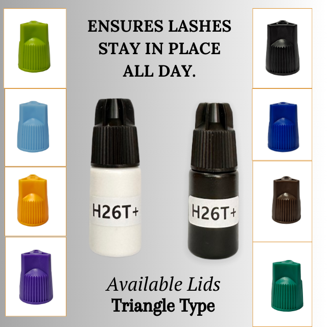 Tapas plásticas en colores de encargo