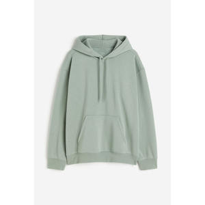 Sudadera con capucha de gran tamaño para hombre, 100% algodón, logotipo personalizado, peso pesado de invierno, patrón sólido, talla XL - Product Image 1