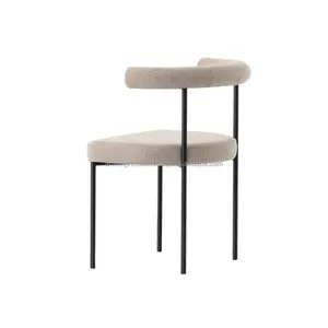 Gartenmöbel stapelbar Bunte Metall Home Cafe Stühle mit vernünftigen Preisen Esstisch Stuhl Küchen schränke