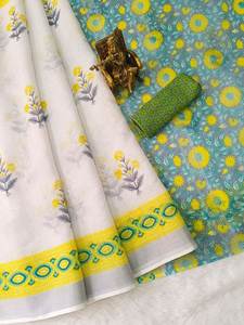 ผ้าลินินพิมพ์ลายดิจิตอลทันสมัยทันสมัยทันสมัยผ้าลินินส่าหรีสไตล์สบายๆสำหรับงานแต่งงานปาร์ตี้เรียนจบ - Product Image 2