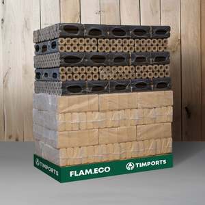 Buy premium Pini Kay hardwood briquettes online in Luxembourg with <b>cheap</b> pallet shipping rates for cold winter - Product Image 1