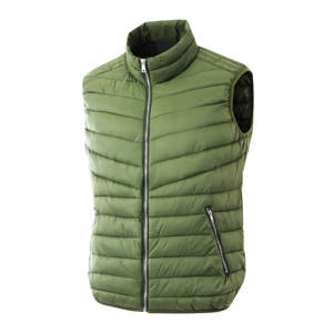 Gilet bouffant sans manches élégant pour hommes, veste d'hiver respirante, gilet pour les activités de plein air, vêtements d'extérieur chauds et durables - Product Image 1