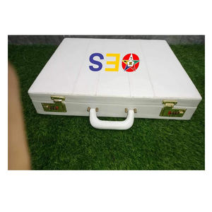 Masonic Regalia Hand Embroidered OES Masonic <b>Apron</b> Case with Handle <b>WHITE</b> Masonic Regalia Hand Embroidered <b>Apron</b> Case - Product Image 1