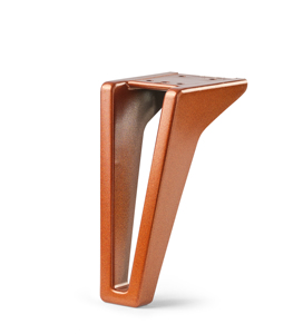 Pata de Mueble Moderna en Forma de T de 18 cm, de Bronce ABS, Resistente, con Acabado Resistente a los Arañazos, para Sala de Estar, Cocina, Mesa, Gabinete, Sofá - Product Image 1