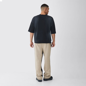 Pantalones Deportivos de Hombre con Estampado Serigrafiado, 100% Algodón, Felpa, Pierna Ancha, Pantalones Deportivos de Alta Calidad para Hombre - Product Image 2