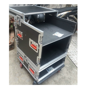 Tùy Chỉnh Với Ngăn Kéo Khóa Hộp Đựng Di Động Hộp Bảo Vệ Cho PA/<span class=keywords><strong>DJ</strong></span> Gears 10U 12U <span class=keywords><strong>16U</strong></span> - Product Image 1