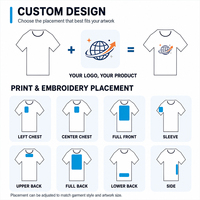 Camiseta Personalizada de Algodón 240GSM, Corte Holgado con Hombros Caídos, Cuello Redondo, para Hombre, con Impresión de Logotipo y Bordado