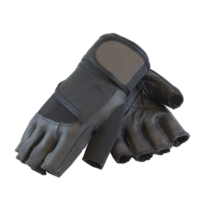 Gants anti-vibration demi-doigt Gants de mécanicien de construction à fort impact Antichoc Électrique Nitrile Fournisseur de travaux de gisement de pétrole - Product Image 1