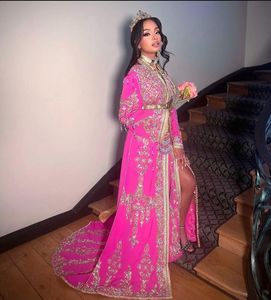 DERNIÈRE ET BELLE ROBE CAFTAN ET VOILE DE COULEUR AVEC PIERRE ORNÉE, TRAVAIL DABKA POUR Mariage = 2025 - Product Image 1