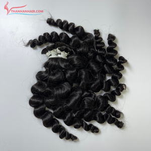 Ietnamese-pelo negro rizado a granel de Hanh n Hair, nueva colección Genius weft - Product Image 6