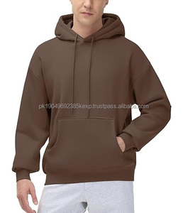 Sweat à capuche unisexe imprimé surdimensionné 2025 – Vêtements streetwear personnalisés pour hommes 100 % coton hiver - Product Image 3