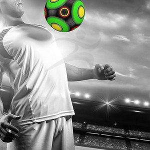 Balón de fútbol de la mejor calidad, pelota de fútbol con logotipo personalizado, pelota colorida, pelotas de entrenamiento hechas en fábrica - Product Image 2