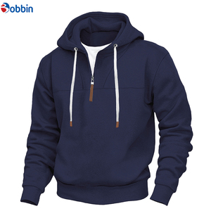 เสื้อฮู้ดดี้ผ้าฝ้ายแบบยูนิเซ็กซ์ แขนยาว สวมหัว สำหรับผู้ชายและผู้หญิง ชุดลำลองสไตล์สปอร์ต ลายเรียบ - Product Image 4