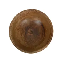 Bol en bambou fait main de haute qualité, poli, écologique, moderne, pour salade, personnalisable, en stock, prix de gros