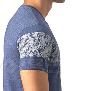 T-shirts élégants à demi-manches pour hommes au meilleur prix 100% coton Worest Fabric Street Wear avec design vierge T-shirts pour hommes à quantité minimale de commande bas - Product Image 5