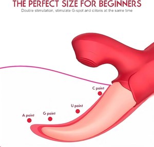Vibrador Sexual con Lengua Vibrante de Múltiples Velocidades, Estimulación del Clítoris Femenino, Vibrador con Lengua que Lame, Juguete Sexual para Mujeres - Product Image 3