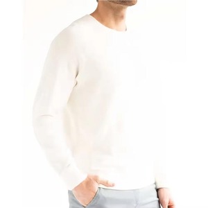 Sudadera de Hombre Nueva, de Alta Calidad, Básica, Holgada, de Secado Rápido, con Cuello Redondo, Sudadera Personalizada de Algodón Mezclado - Product Image 4