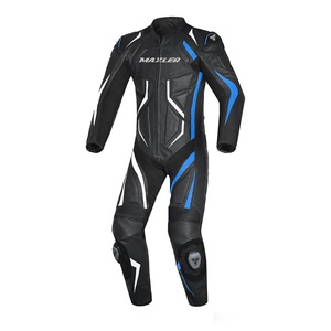 Combinaison de moto en cuir pour homme, coupe-vent, imperméable, grande taille, protection CE niveau 1, haute qualité, pour homme, avec faible MOQ - Product Image 1