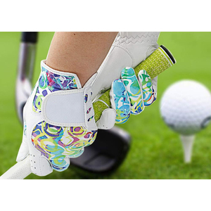 Confortable Design Unique Facile à Porter Entièrement Personnalisé Imprimé Haute Qualité Nouveauté Produit Respirant Antidérapant Gants De Golf - Product Image 2