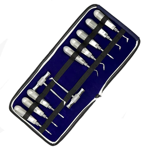 ชุดเครื่องมือถอนรากฟันสแตนเลส ทนทานและป้องกันการกัดกร่อน ชุดถอนรากฟันครบชุด - Product Image 2