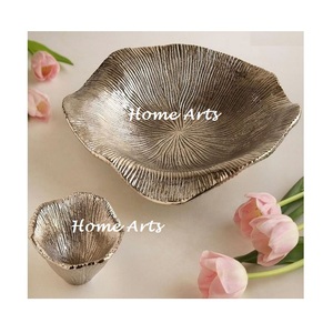 Dernier modèle Bol de service à dessert en aluminium couleur or et blanc Bol de service alimentaire pour ustensiles de cuisine à bas prix - Product Image 5