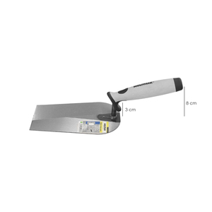 Spatola Wolfpack Plus con manico in gomma 349 180mm. - Product Image 4