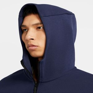 Survêtement en polaire à Logo personnalisé, 66% coton 34% Polyester, bleu marine de nuit, chaud, Standard Fit, vêtements de sport, technologie - Product Image 4