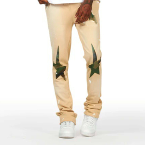 T-shirt personnalisé à imprimé étoile blanche pour homme, coton, streetwear, manches courtes, décontracté, t-shirt graphique - Product Image 6