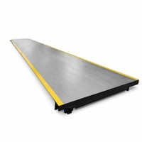 Plateforme de pesage électronique robuste pour véhicules, haute précision 60T, support personnalisé