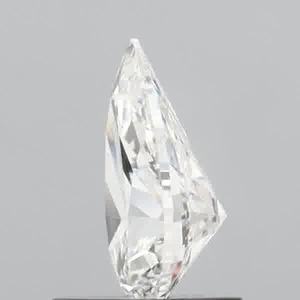 Diamant de laboratoire de luxe taille poire VVS2 couleur F un carat CVD pierre libre pour bague - Product Image 2
