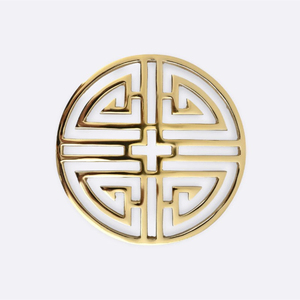 Dessous de plat étoile de mer en laiton massif poli de style moderne résistant à la chaleur tapis de tasse et support de pot pour Table de cuisine prix d'usine chaud - Product Image 5