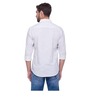 เสื้อเชิ้ตลายสก็อตแขนยาวสำหรับผู้ชายเสื้อลายสก็อตผ้าฝ้ายแท้ใส่สบายมีกระดุม - Product Image 3