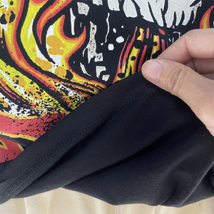 Camiseta informal de talla grande para hombre, 100% algodón, peso pesado, hombros caídos, ajuste extragrande personalizado y de alta calidad - Product Image 4