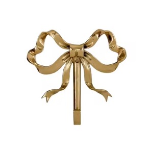 Beau crochet d'ange en métal en laiton pour noël présentoir festif porte-bijoux clés sac organisateur et style mural décoratif - Product Image 4