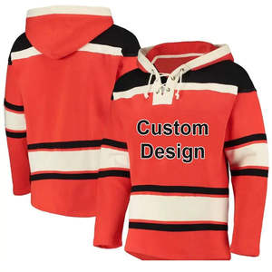 Sweat-shirt de hockey sur glace personnalisable en gros pas cher, imperméable, respirant, 100% polyester, créez votre propre uniforme, ODM OEM - Product Image 4