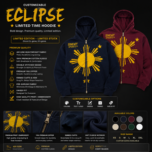 เสื้อฮู้ดดี้รุ่นลิมิเต็ดอิดิชั่น Custom Eclipse ผ้าเฟรนช์เทอร์รี่ 360 GSM ทรงโอเวอร์ไซส์ สตรีทแวร์ แบบสวมหัว OEM ODM ยูนิเซ็กส์ คุณภาพพรีเมียม - Product Image 6