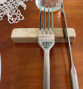 ที่วางตะเกียบโลหะสำหรับรับประทานอาหารที่วางตะเกียบทำด้วยมือทันสมัย - Product Image 2