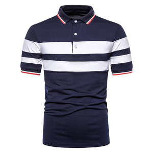 Fabricantes personalizados Servicios OEM Hombres Impreso y sublimación Diseño Hombres Tallas grandes Polos para hombres - Product Image 5