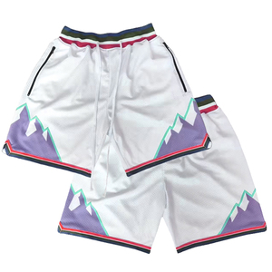 Pantalones Cortos Deportivos Personalizados Unisex 2026, de Una Sola Capa, Malla Premium, para Entrenamiento, con Gráficos Sublimados, para Baloncesto, 100% Poliéster, de Secado Rápido - Product Image 3